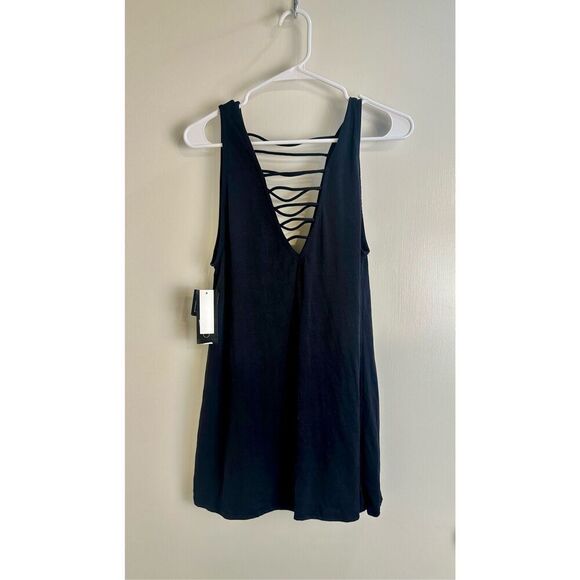 California Waves NWT size Small black dress/ sundress/ swim coverup - Picture 6 of 11